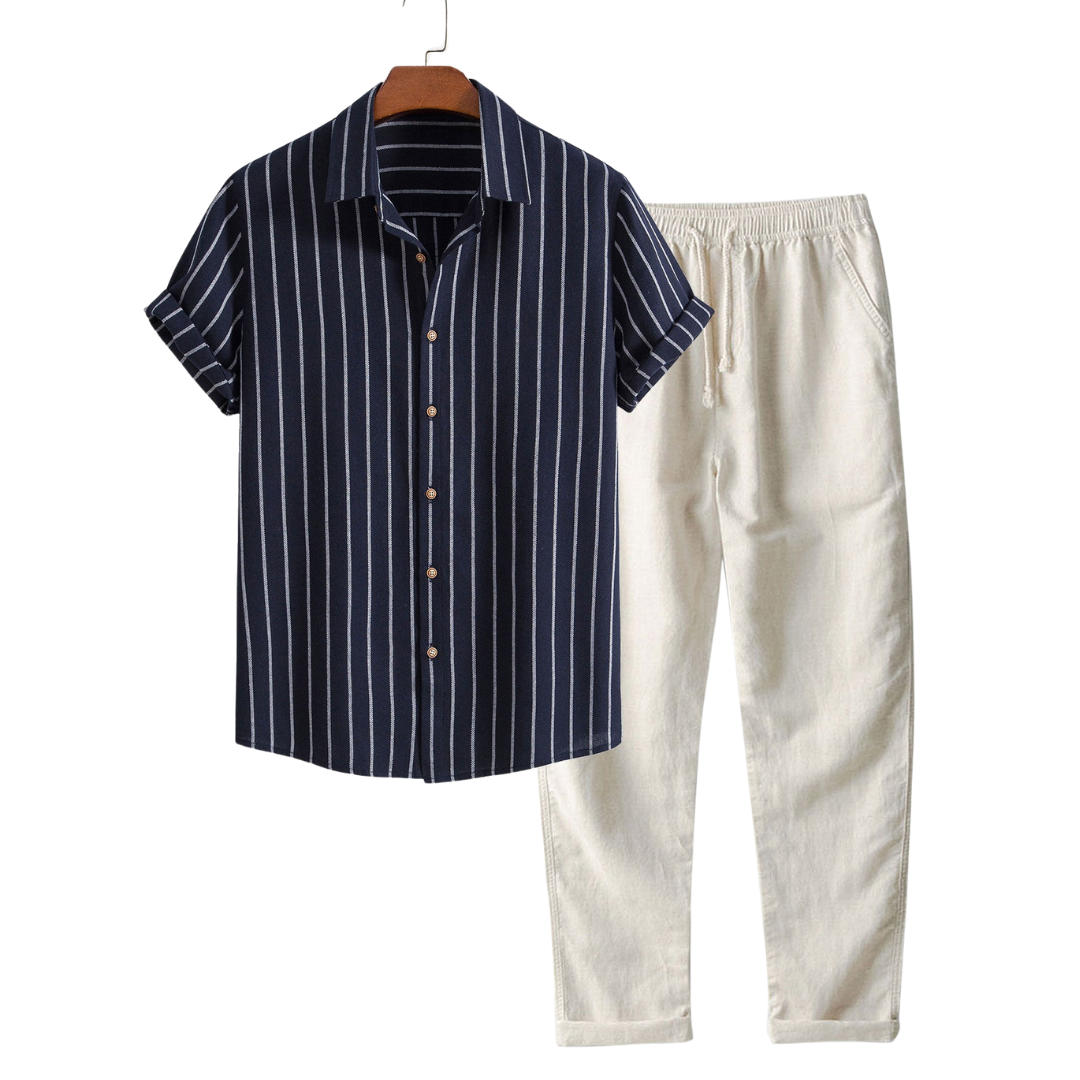 Short-sleeved set