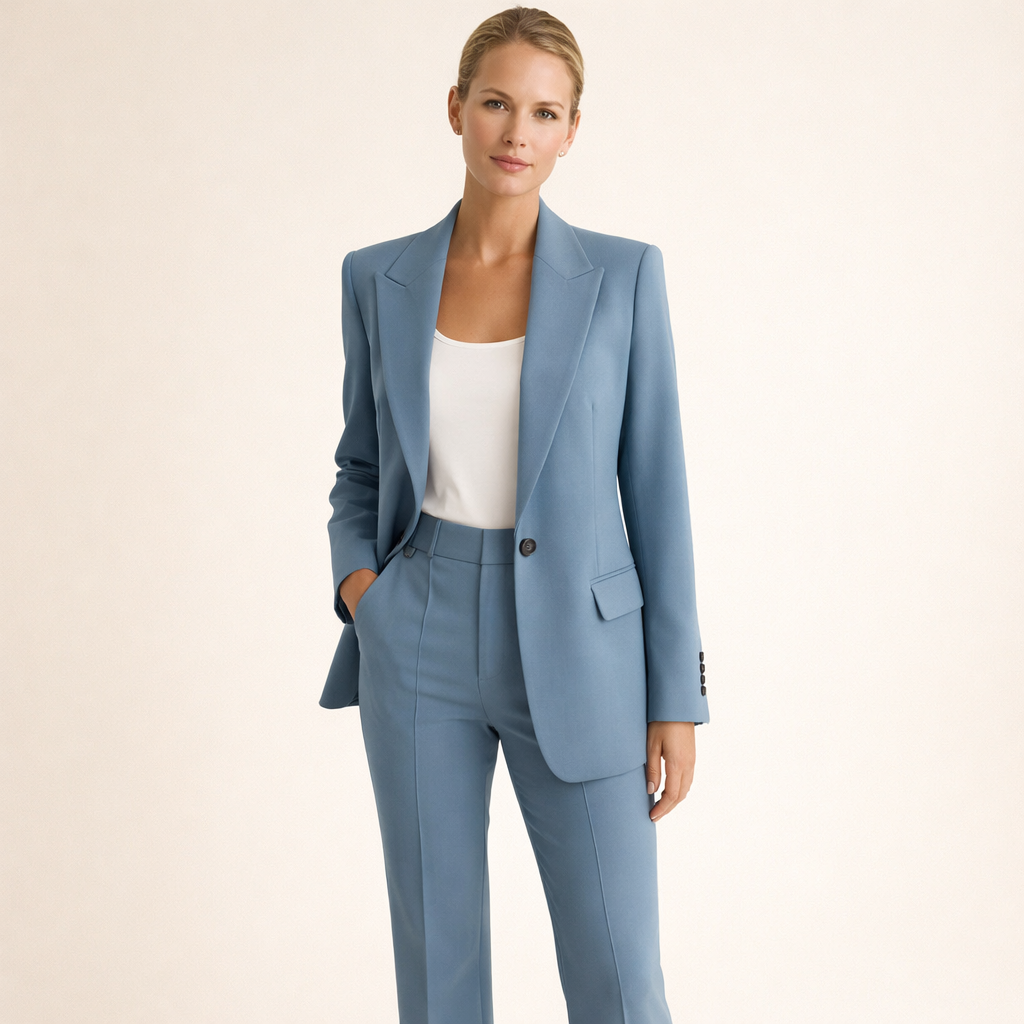 Vanessa™ | Elegant flared trouser suit set