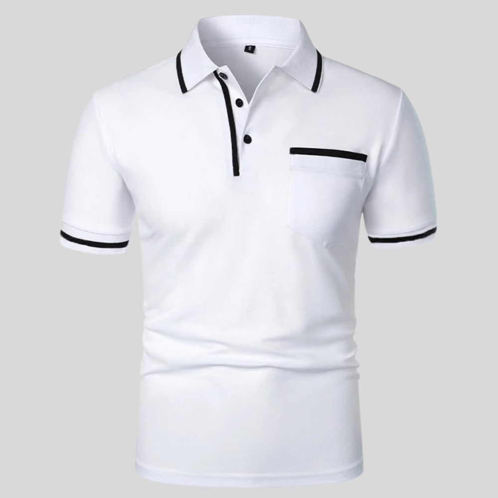 Short sleeve polo shirt