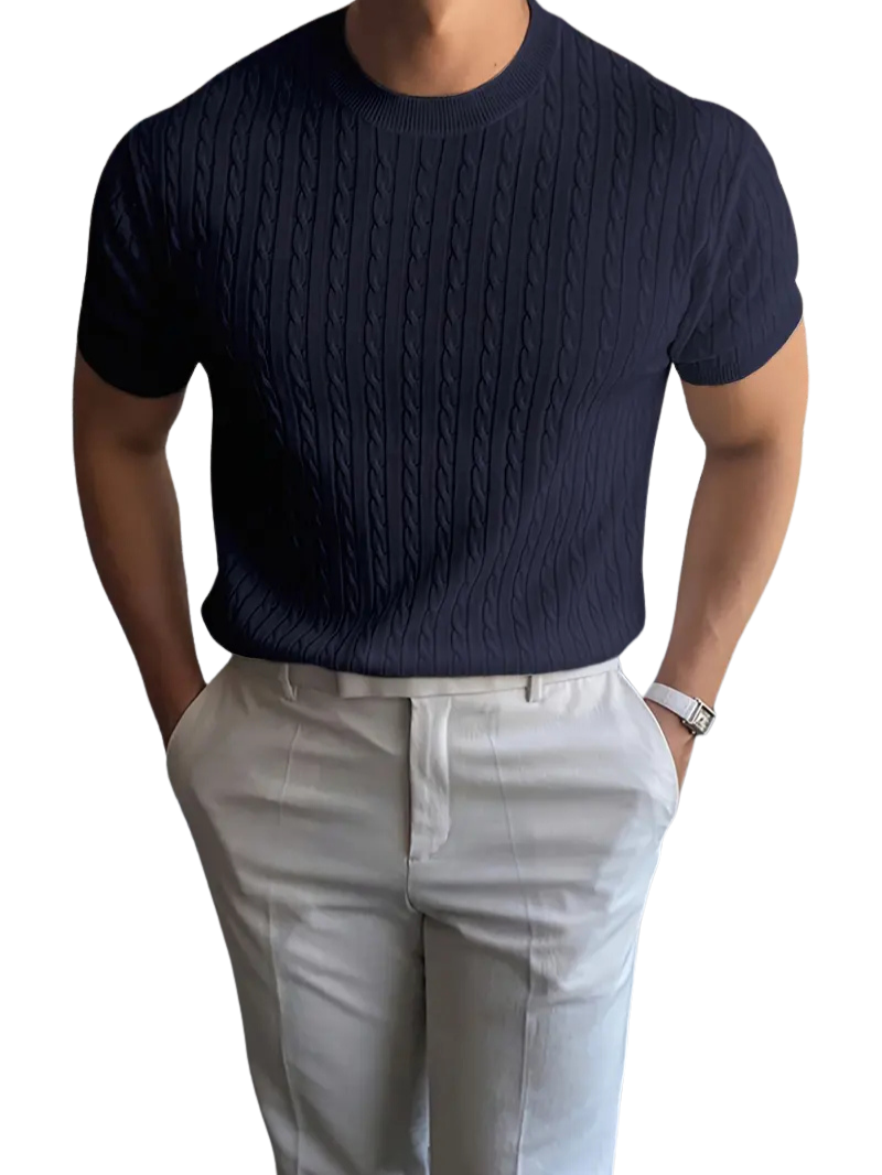 Stylish knit sweater