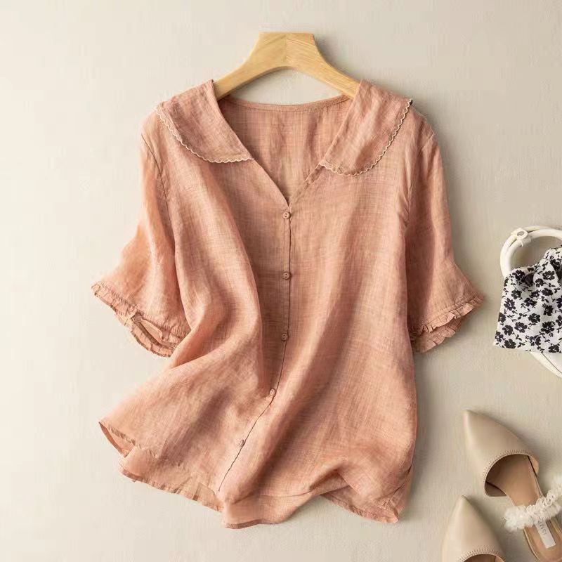 Lucy™ | Lightweight Linen Blouse