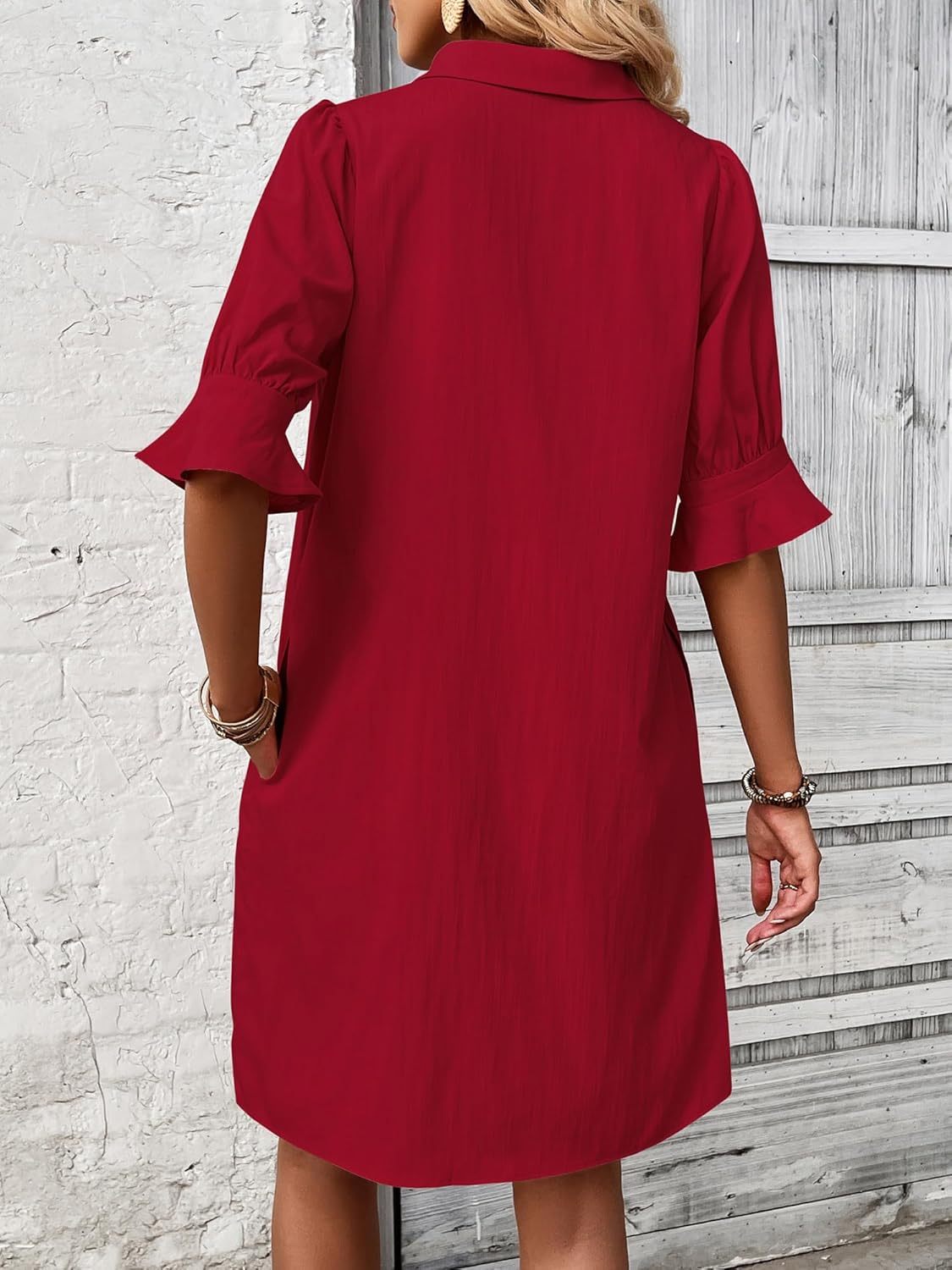 Cameron | Elegant Ruffled Dress