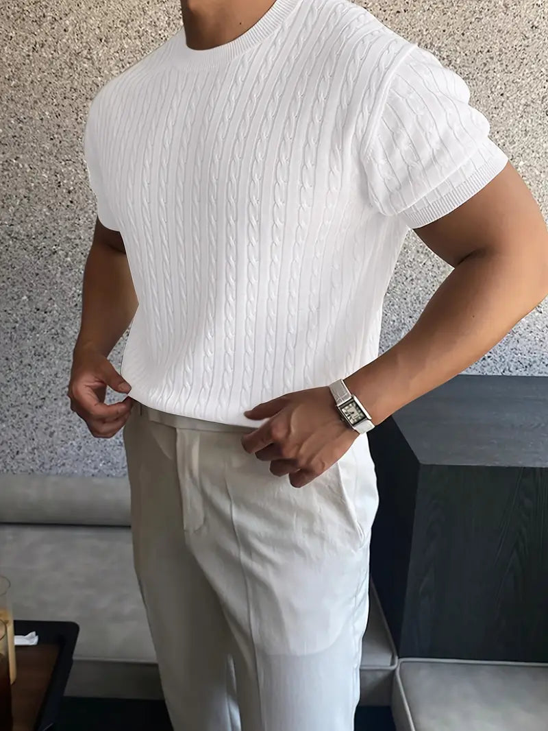 Stylish knit sweater