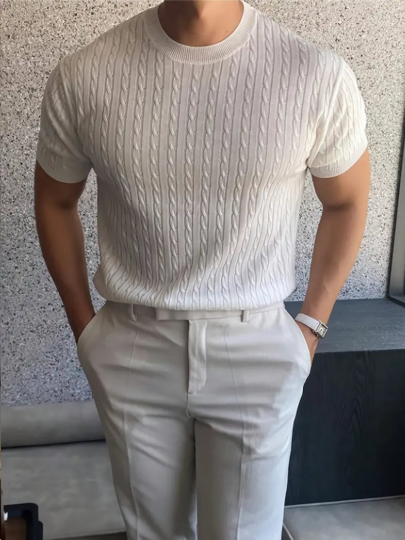 Stylish knit sweater