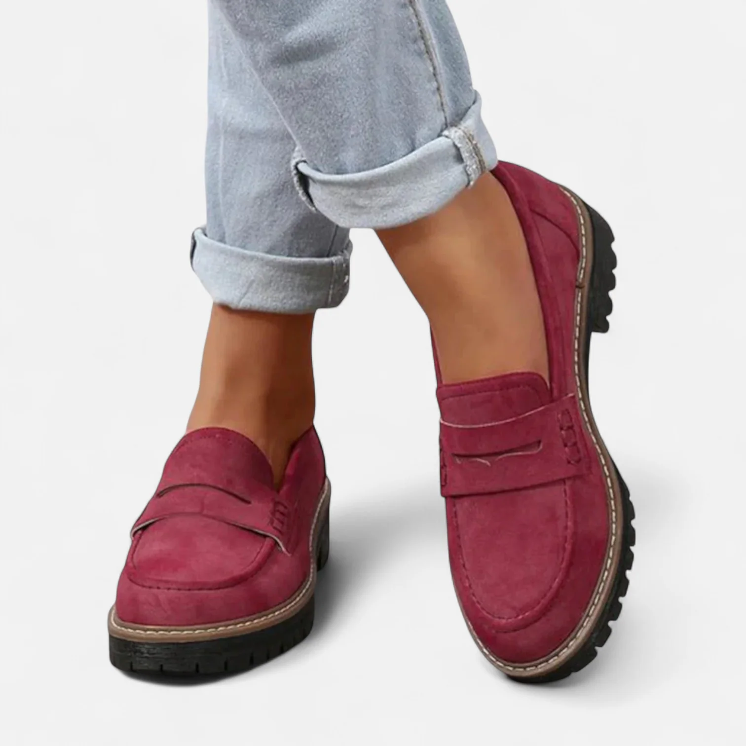 Aneta | Elegant women's loafers with arch support