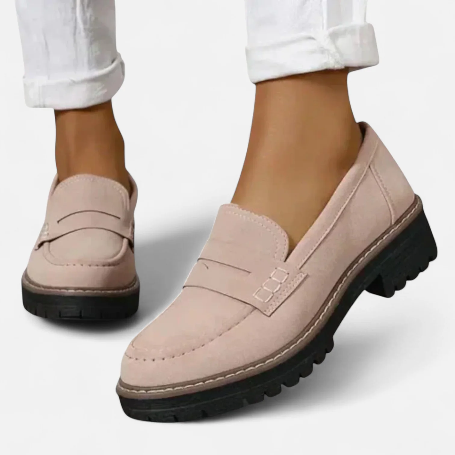 Aneta | Elegant women's loafers with arch support
