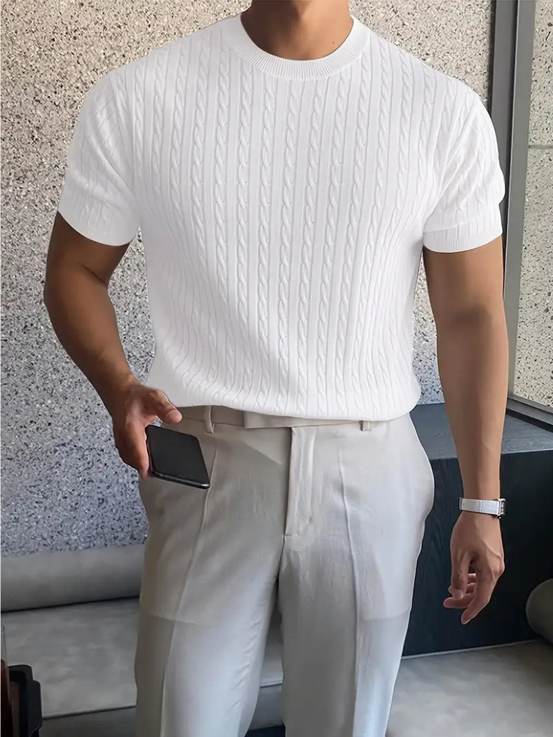Stylish knit sweater