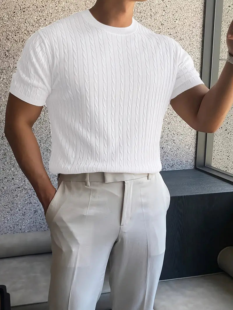 Stylish knit sweater
