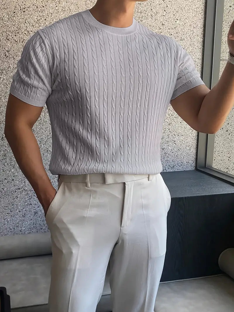 Stylish knit sweater