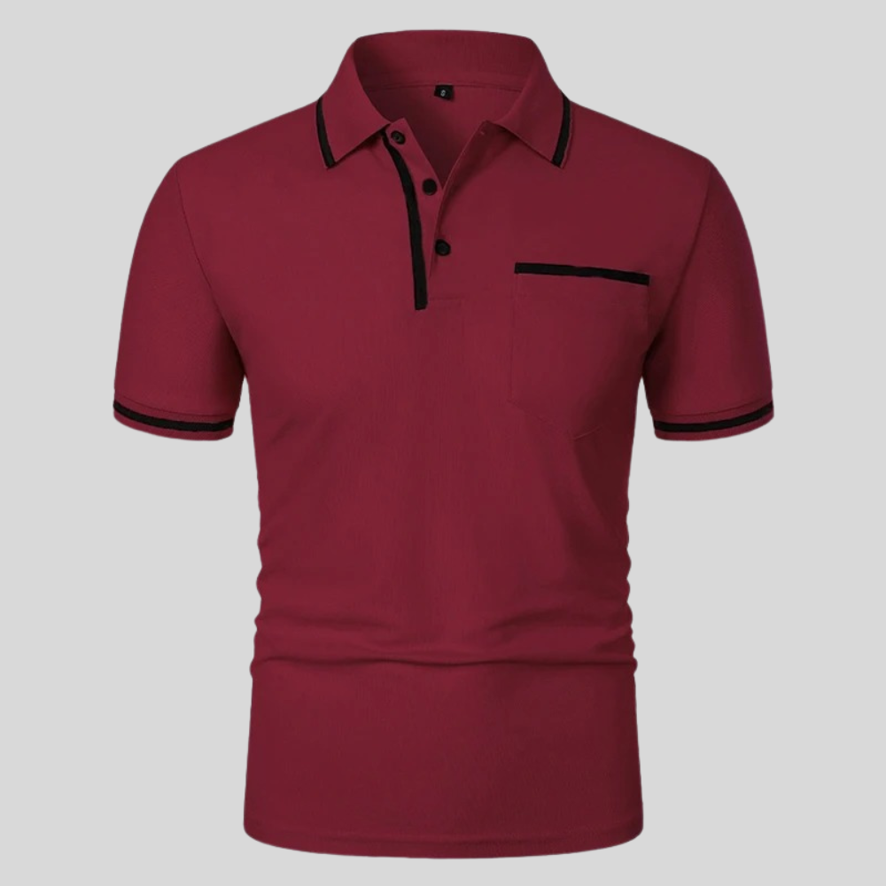 Short sleeve polo shirt