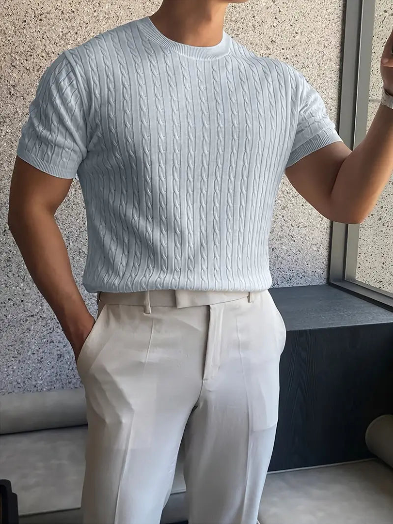 Stylish knit sweater