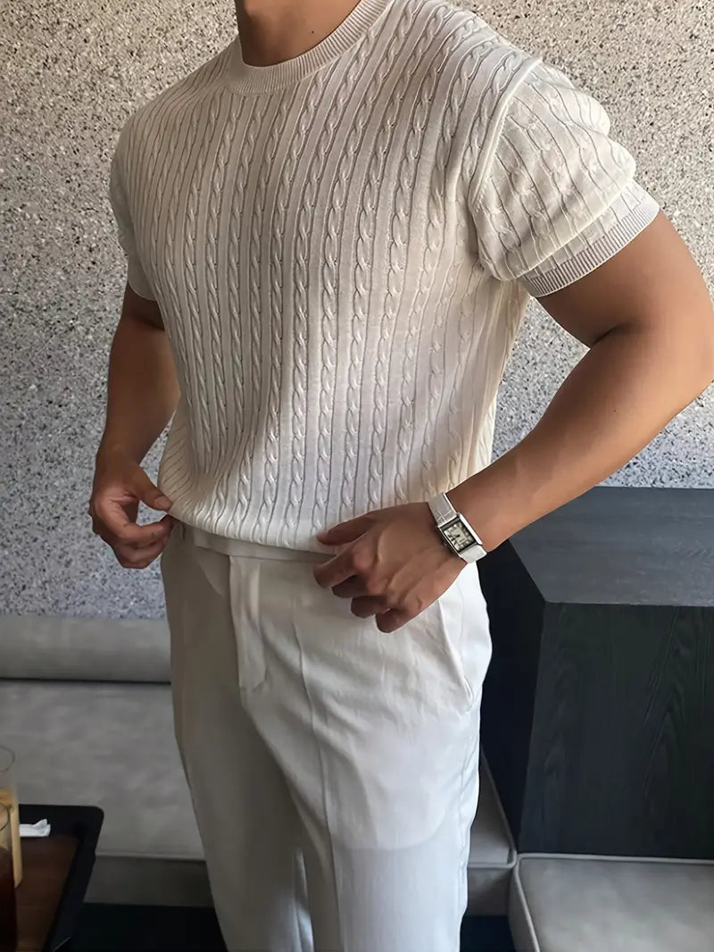 Stylish knit sweater