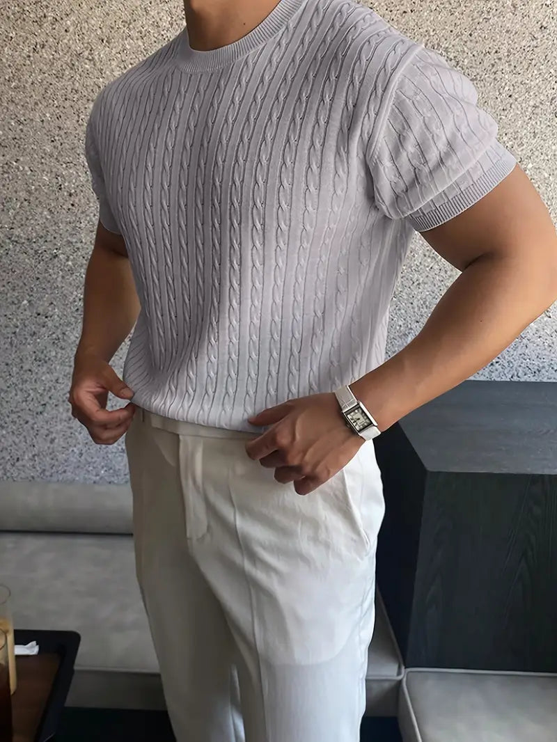 Stylish knit sweater