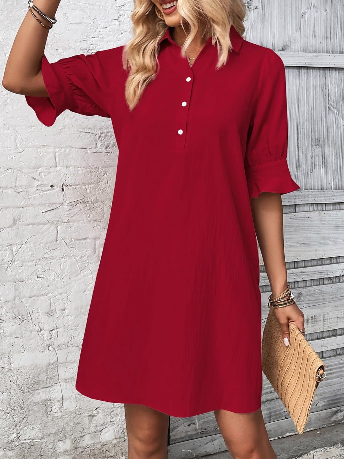 Cameron | Elegant Ruffled Dress