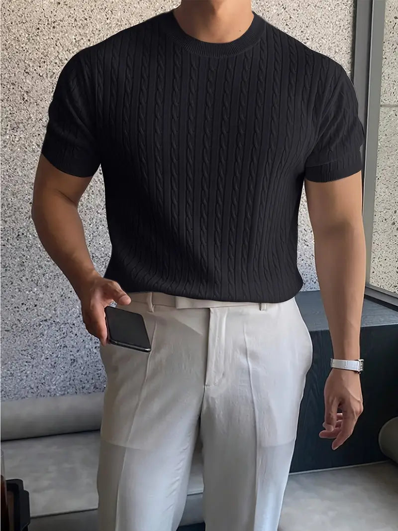 Stylish knit sweater