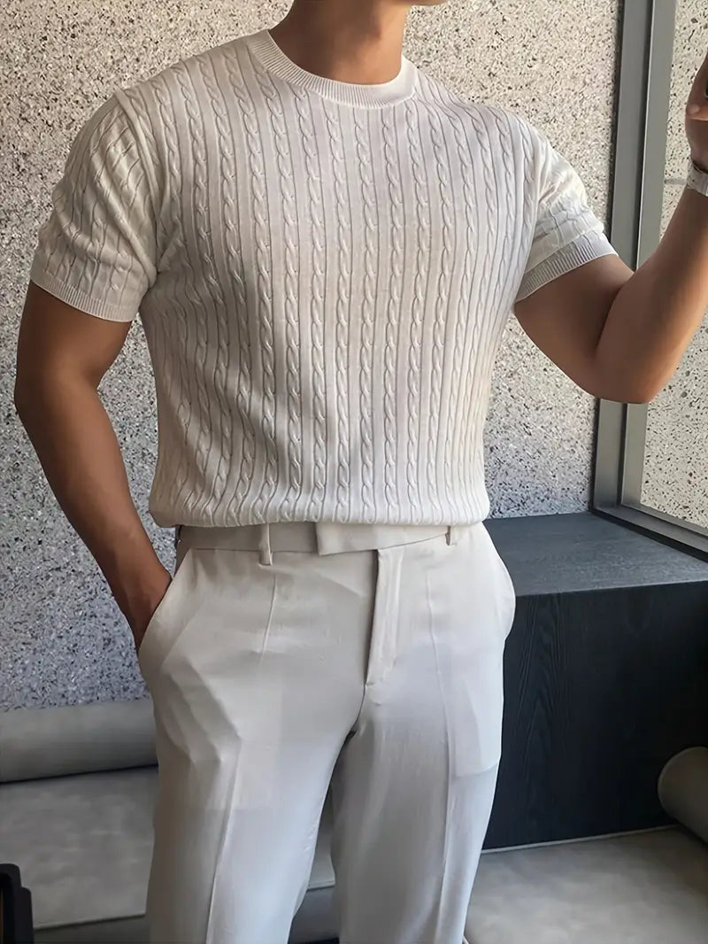 Stylish knit sweater