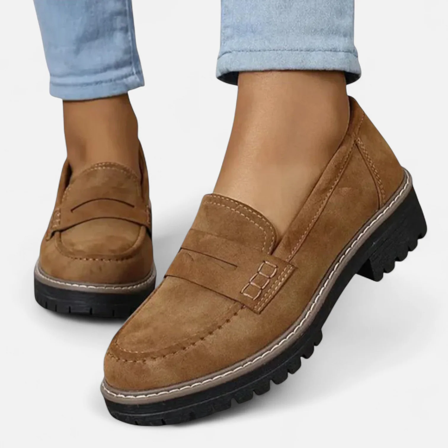 Aneta | Elegant women's loafers with arch support
